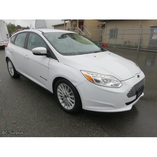 Q-1003: 2018 Ford Focus Electric – 49178 kms