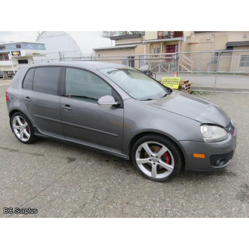 Q-1004: 2007 Volkswagen GTI Hatchback – 327087 kms