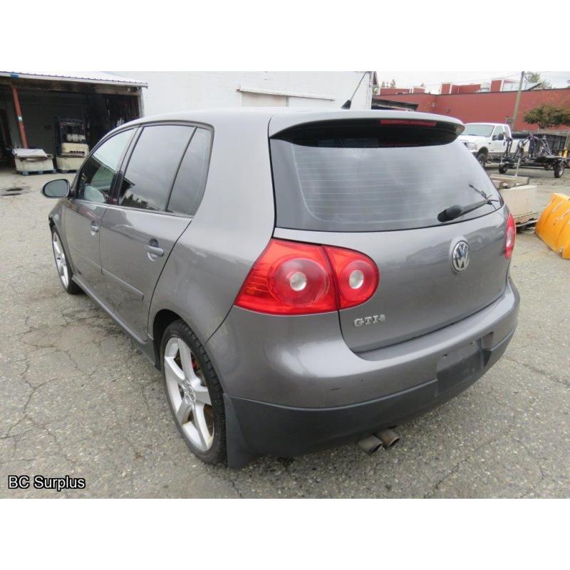 Q-1004: 2007 Volkswagen GTI Hatchback – 327087 kms