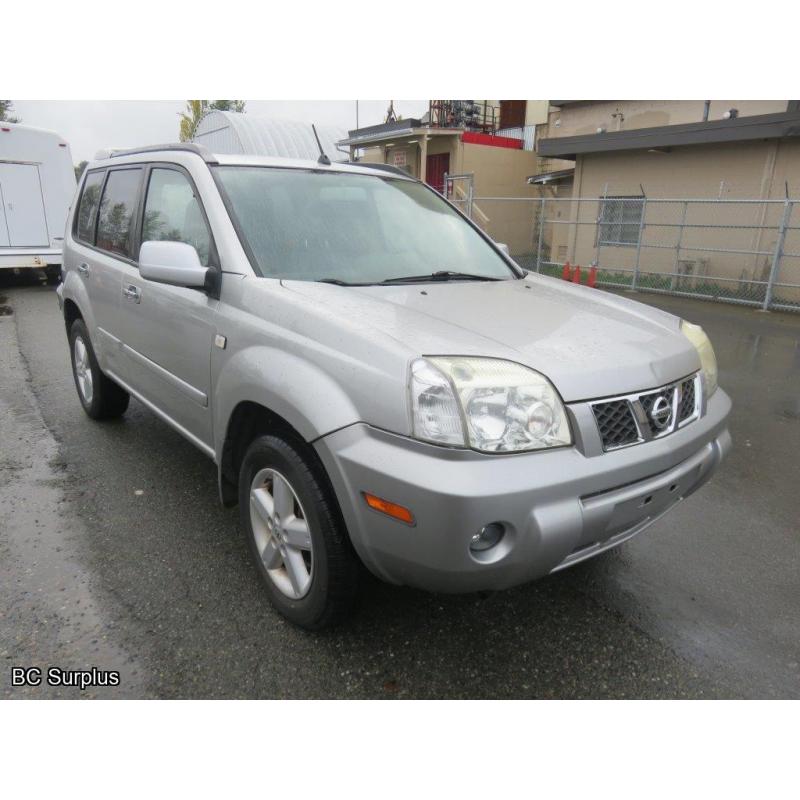 Q-1005: 2005 Nissan X-Trail LE 4x4 SUV – 358618 kms