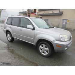 Q-1005: 2005 Nissan X-Trail LE 4x4 SUV – 358618 kms