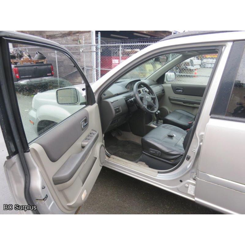 Q-1005: 2005 Nissan X-Trail LE 4x4 SUV – 358618 kms