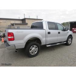 Q-1008: 2008 Ford F150 XLT Crew Cab 4x4 Pickup – 265517 kms