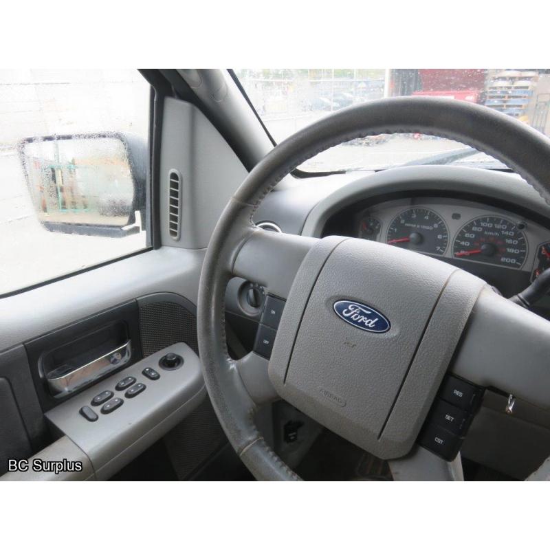 Q-1008: 2008 Ford F150 XLT Crew Cab 4x4 Pickup – 265517 kms