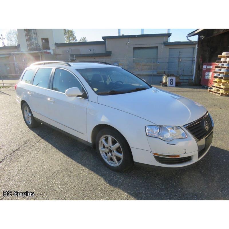 Q-1010: 2007 Volkswagen Passat 2.0T Wagon – 274971 kms