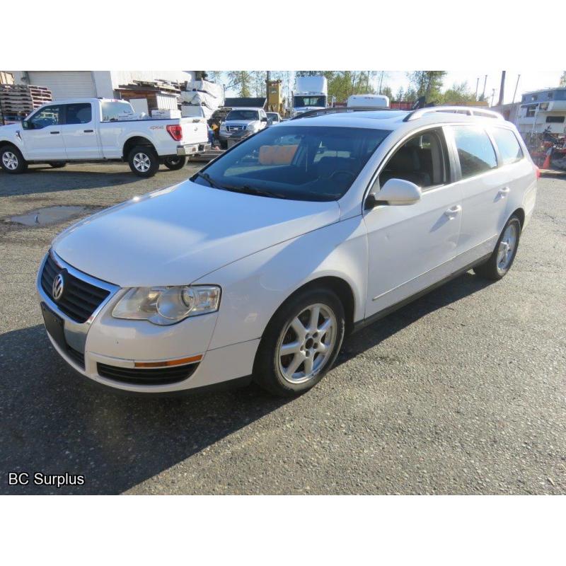 Q-1010: 2007 Volkswagen Passat 2.0T Wagon – 274971 kms