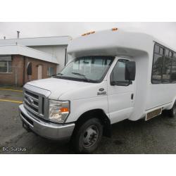 Q-1012: 2008 Ford E450 22-Passenger THOR Bus – 106661 kms