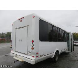 Q-1012: 2008 Ford E450 22-Passenger THOR Bus – 106661 kms