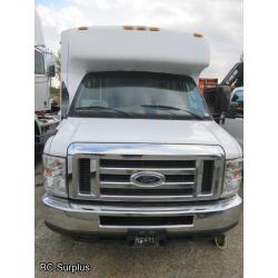 Q-1012: 2008 Ford E450 22-Passenger THOR Bus – 106661 kms