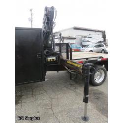 Q-1013: 2009 Ford F550 XL SD 4x4 with Hiab 060 Crane – 138840 kms