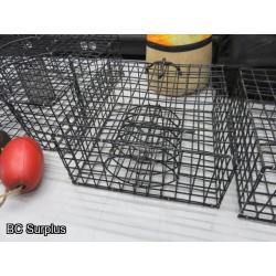 Q-71: Prawn Traps and Floats – Boat Bumper – 1 Lot