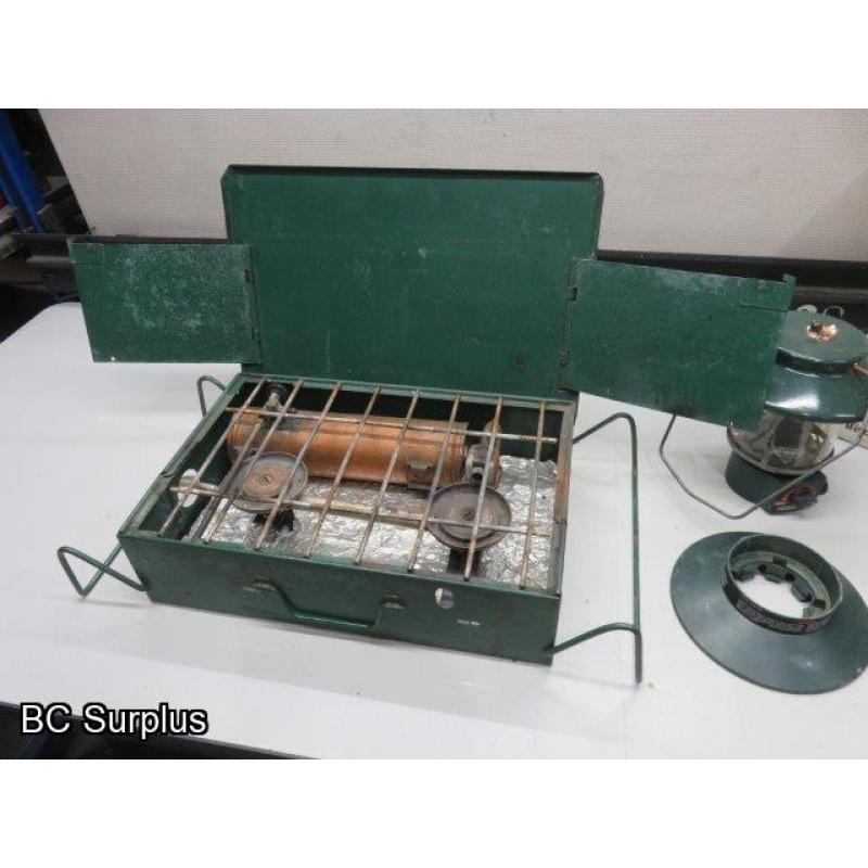 Q-76: Lantern; Stove; Frost Heater – 3 Items