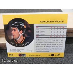 Q-11: Autographed Doug Lidster Hockey Cards – 2 Items