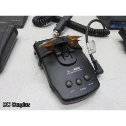 Q-85: Radar Detectors – Various Brands – 7 Items