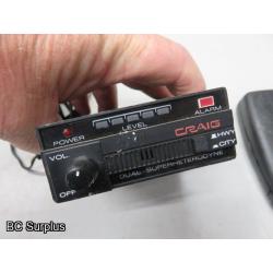 Q-85: Radar Detectors – Various Brands – 7 Items