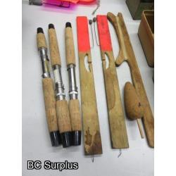 Q-87: Fishing Supplies & Lead Weights – 1 Lot