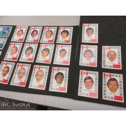 Q-15: 1972 Canada Russia Series Hockey Cards – PLUS Extra