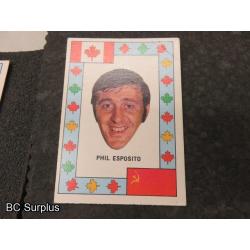 Q-15: 1972 Canada Russia Series Hockey Cards – PLUS Extra