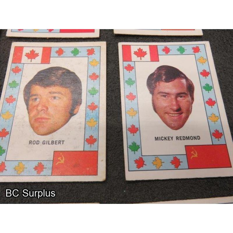 Q-15: 1972 Canada Russia Series Hockey Cards – PLUS Extra