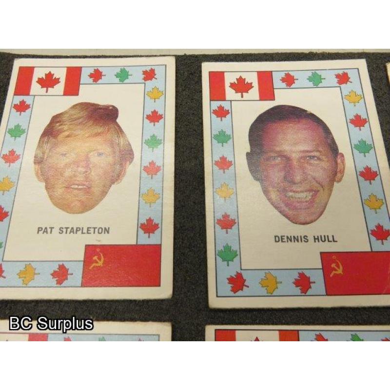 Q-15: 1972 Canada Russia Series Hockey Cards – PLUS Extra