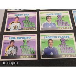 Q-15: 1972 Canada Russia Series Hockey Cards – PLUS Extra