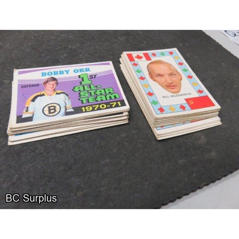 Q-15: 1972 Canada Russia Series Hockey Cards – PLUS Extra