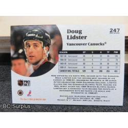 Q-4: Autographed Doug Lidster Hockey Cards – 2 Items