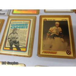 Q-41: Hockey Cards – 1990 to 1993 – Various – 31 Items