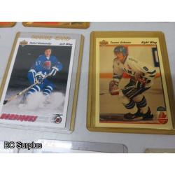 Q-41: Hockey Cards – 1990 to 1993 – Various – 31 Items