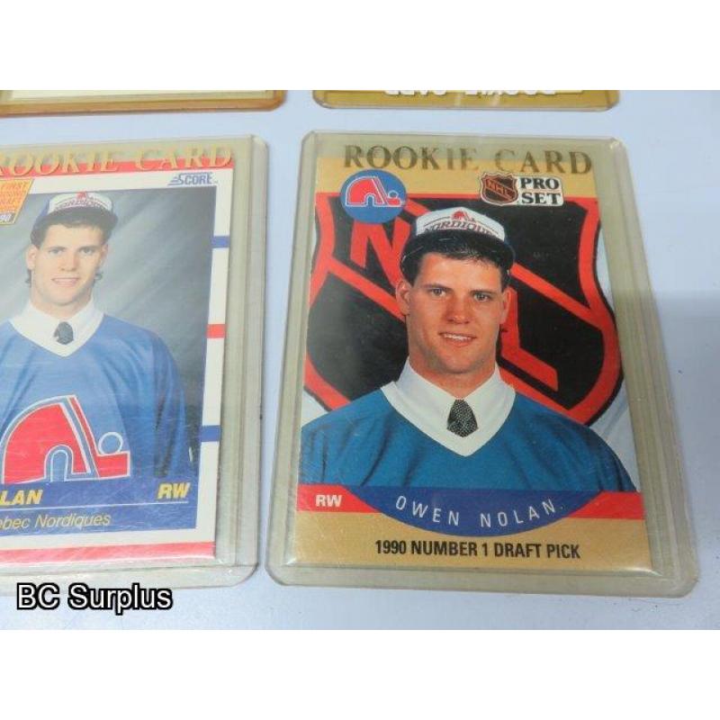 Q-41: Hockey Cards – 1990 to 1993 – Various – 31 Items