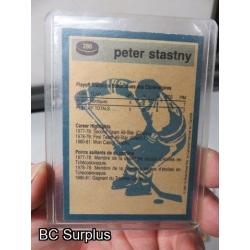 Q-44: Hockey Cards – 1980 to 1986 – Various – 9 Items