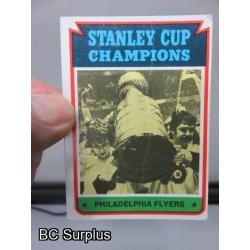 Q-47: Hockey Cards – 1972 to 1974 – Various – 18 Items