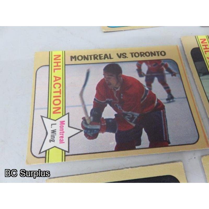 Q-48: Hockey Cards – 1971 to 1972 – Various – 24 Items