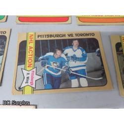 Q-48: Hockey Cards – 1971 to 1972 – Various – 24 Items