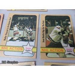 Q-48: Hockey Cards – 1971 to 1972 – Various – 24 Items