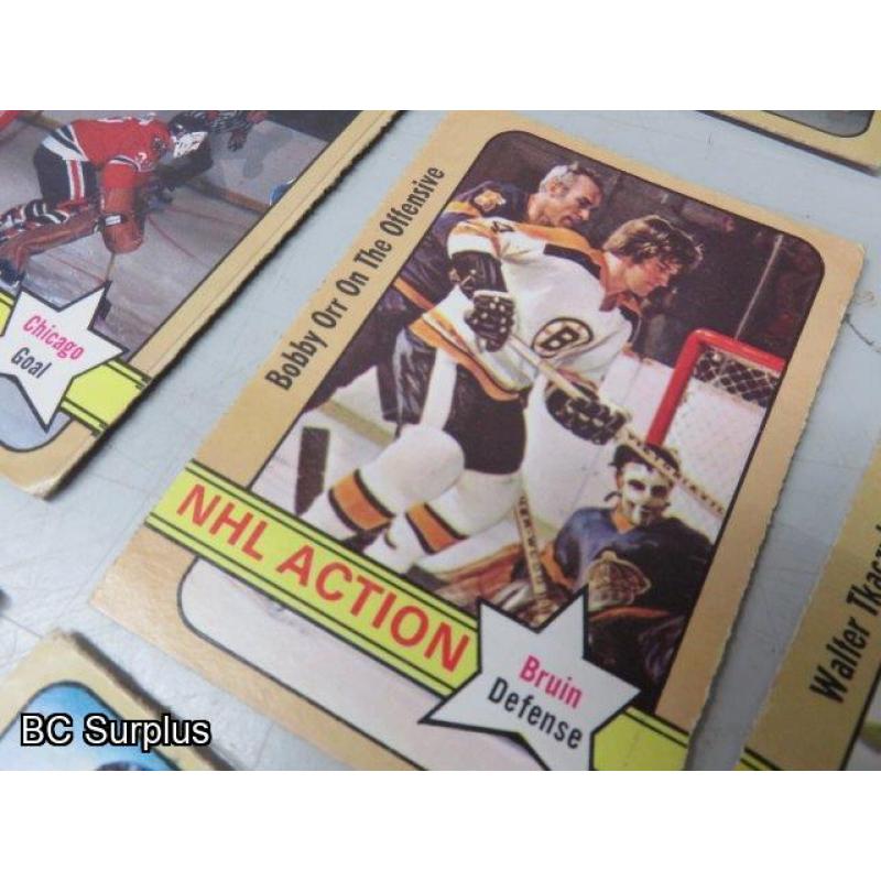 Q-48: Hockey Cards – 1971 to 1972 – Various – 24 Items