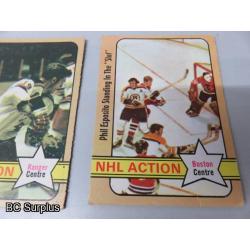 Q-48: Hockey Cards – 1971 to 1972 – Various – 24 Items