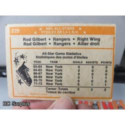 Q-48: Hockey Cards – 1971 to 1972 – Various – 24 Items