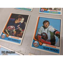 Q-50: Hockey Cards – 1972 to 1984 – Various – 32 Items