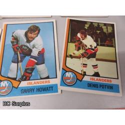 Q-50: Hockey Cards – 1972 to 1984 – Various – 32 Items