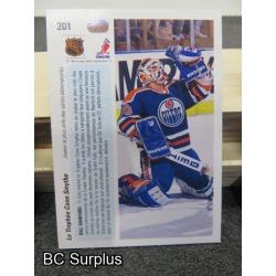 Q-6: Autographed Bill Ranford Hockey Cards – 3 Items