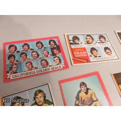 Q-51: Hockey Cards – 1972 to 1975 - Various Teams – 45 Items