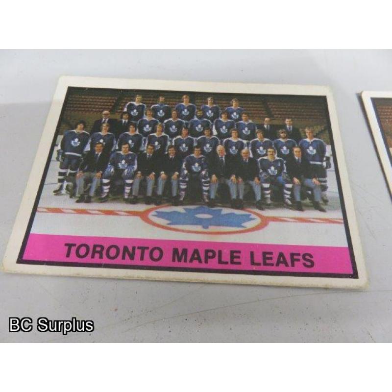 Q-51: Hockey Cards – 1972 to 1975 - Various Teams – 45 Items