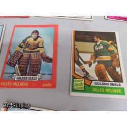 Q-51: Hockey Cards – 1972 to 1975 - Various Teams – 45 Items