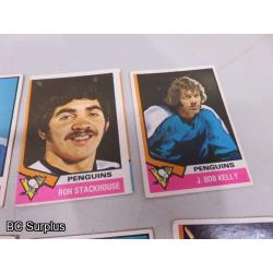 Q-51: Hockey Cards – 1972 to 1975 - Various Teams – 45 Items