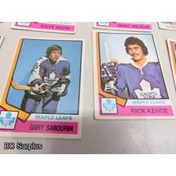 Q-51: Hockey Cards – 1972 to 1975 - Various Teams – 45 Items