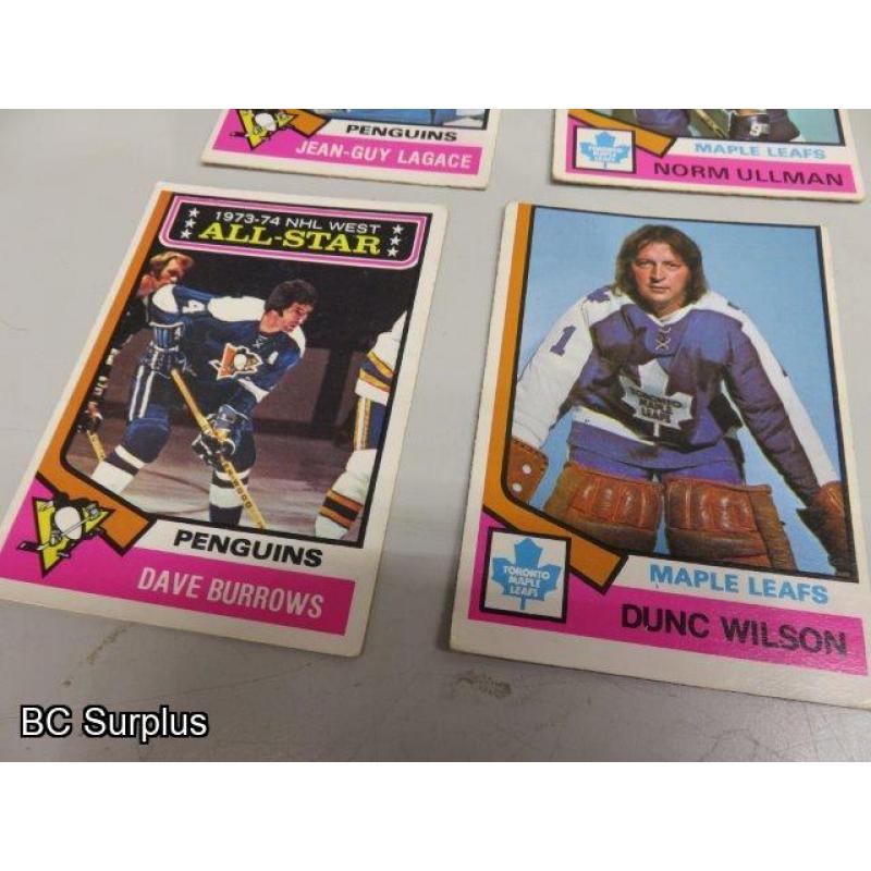 Q-51: Hockey Cards – 1972 to 1975 - Various Teams – 45 Items