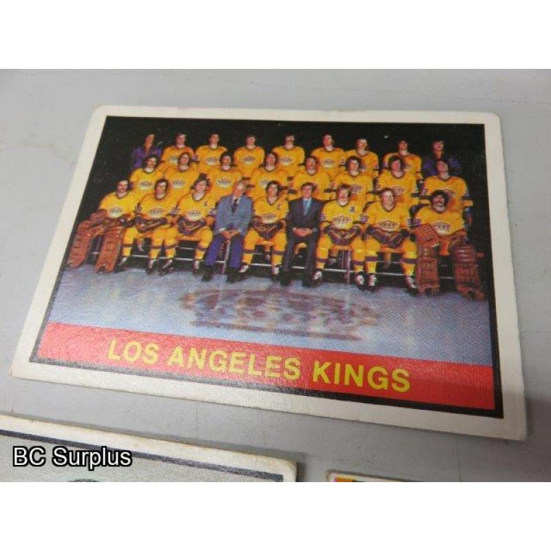 Q-52: Hockey Cards – 1972 to 1986 – Various Teams – 45 Items