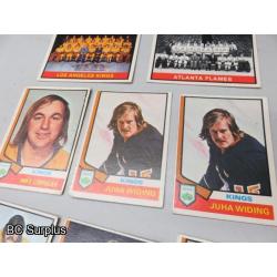 Q-52: Hockey Cards – 1972 to 1986 – Various Teams – 45 Items