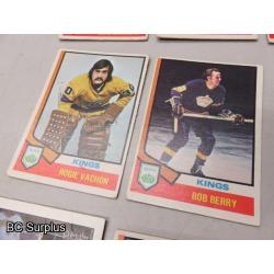 Q-52: Hockey Cards – 1972 to 1986 – Various Teams – 45 Items